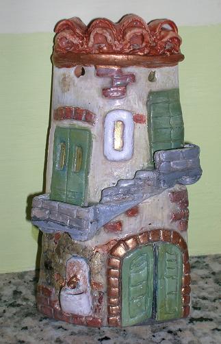 Ceramica: Tegolina, realizzata da Pogliani Marita